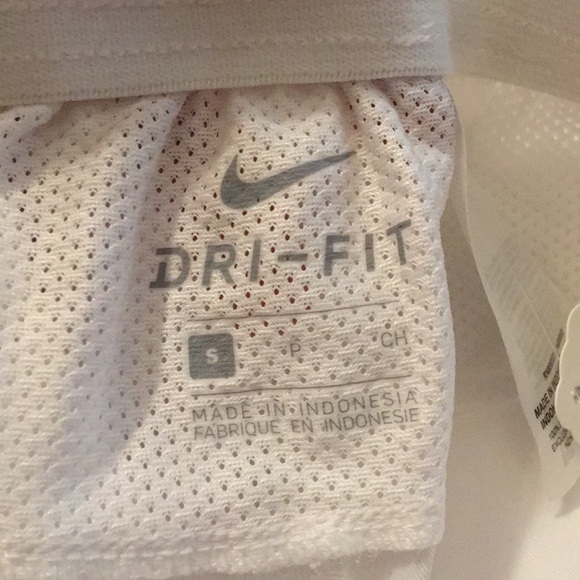 NWOT Men’s Nike Athletic Shorts, White, Small - Picture 6 of 6